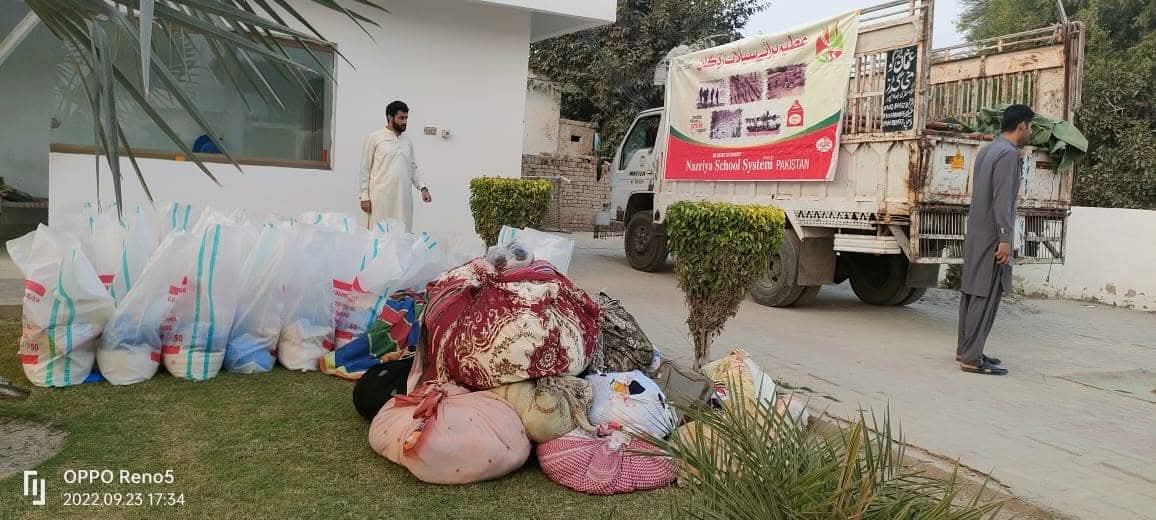 Disaster relief donation distribution by Nazriya School System 4
