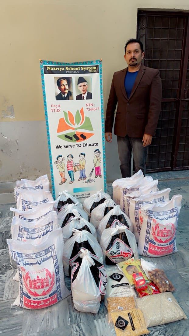 Disaster relief donation distribution by Nazriya School System 12