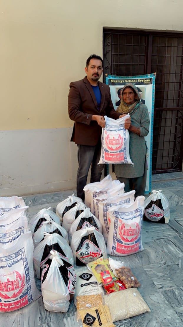 Disaster relief donation distribution by Nazriya School System 13