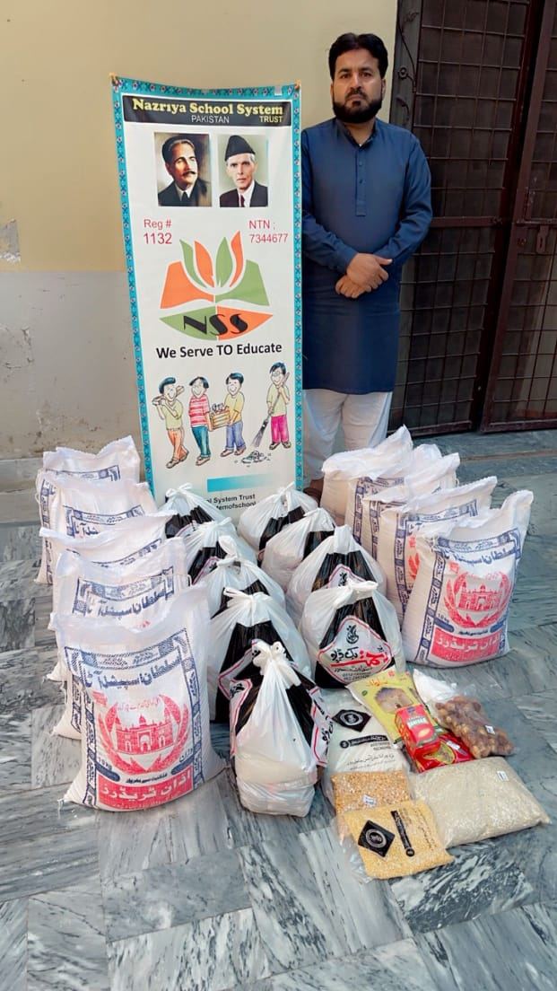 Disaster relief donation distribution by Nazriya School System 14