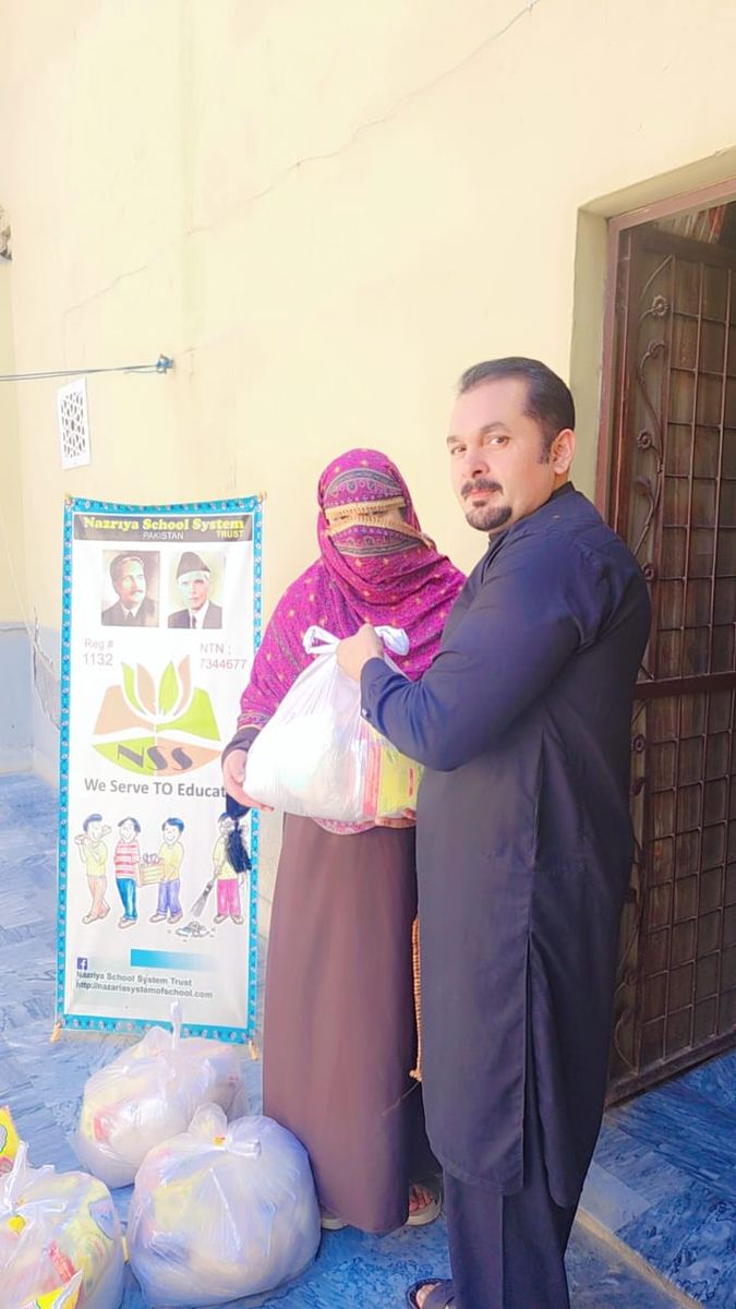 Disaster relief donation distribution by Nazriya School System 15