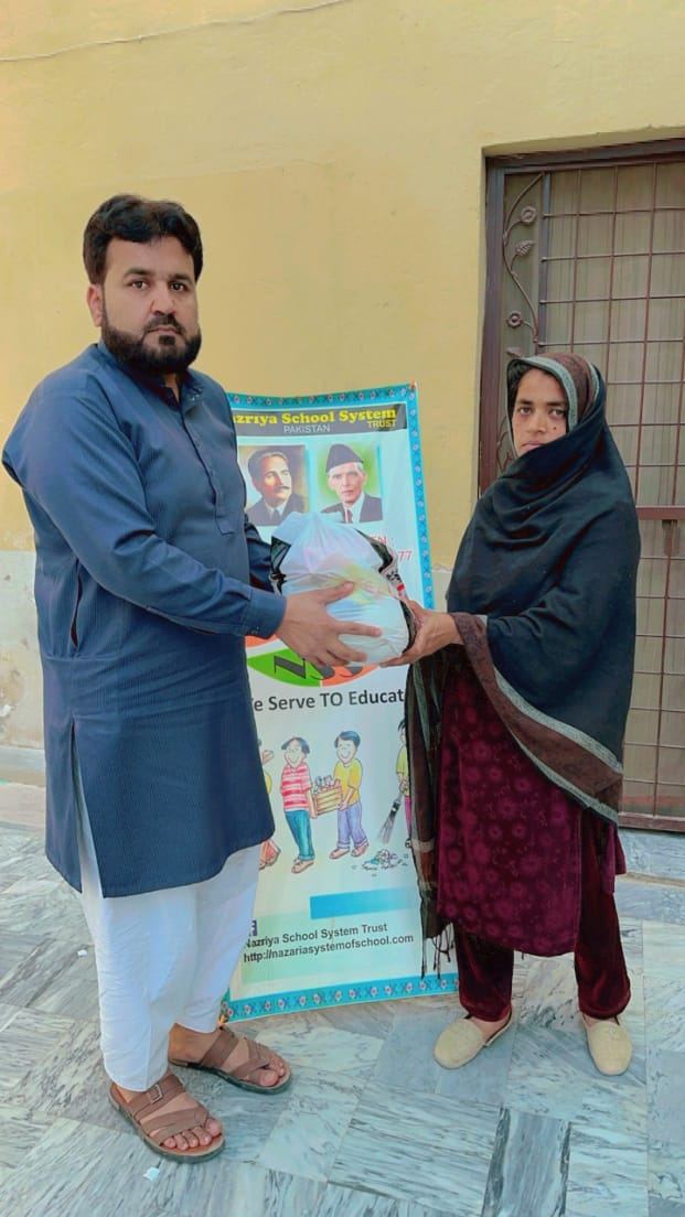 Disaster relief donation distribution by Nazriya School System 16