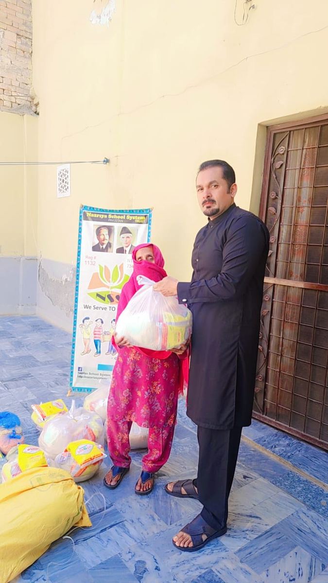 Disaster relief donation distribution by Nazriya School System 19