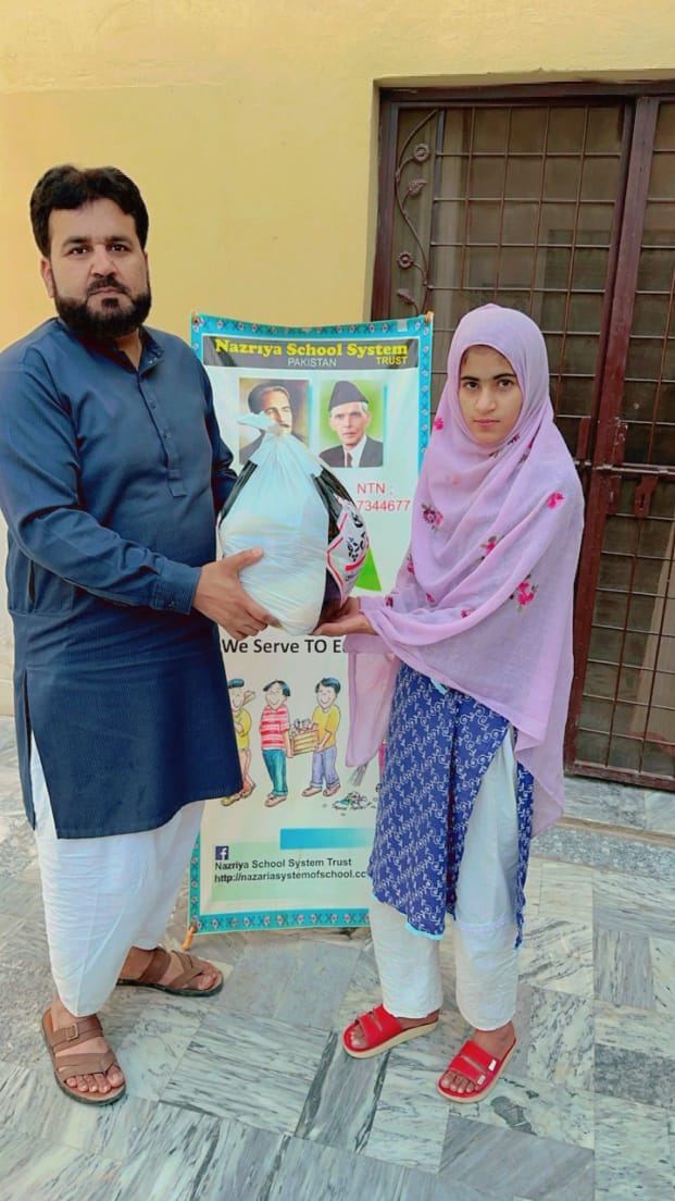 Disaster relief donation distribution by Nazriya School System 21