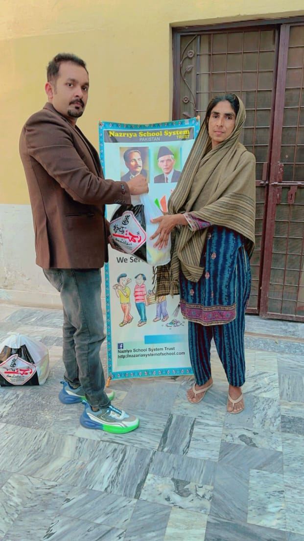 Disaster relief donation distribution by Nazriya School System 24