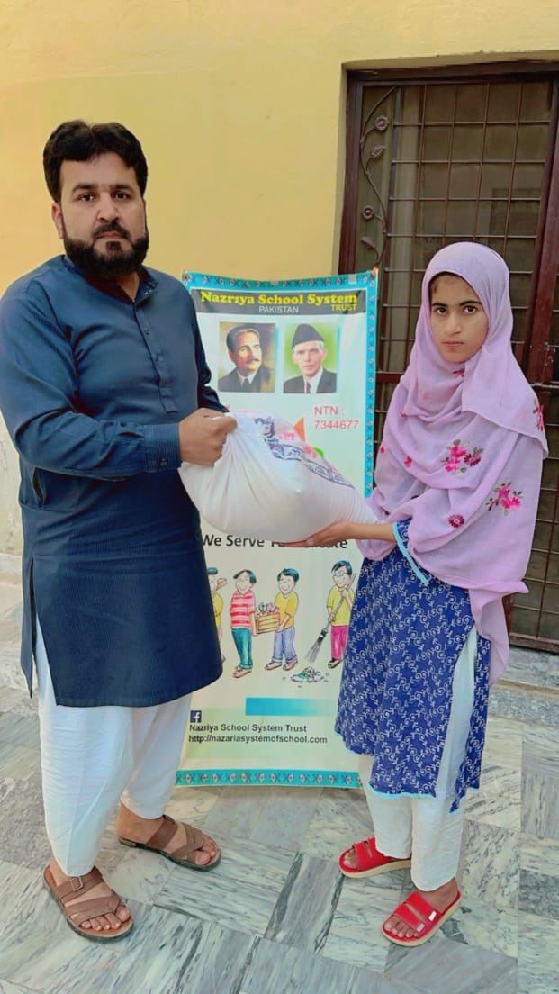 Disaster relief donation distribution by Nazriya School System 25