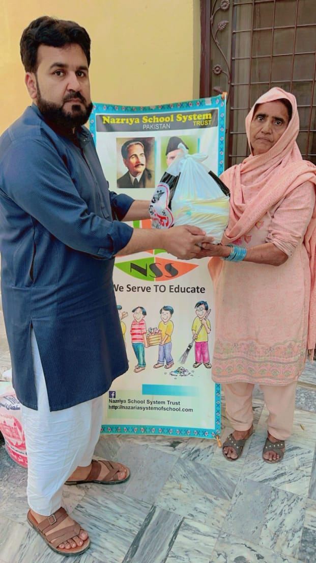 Disaster relief donation distribution by Nazriya School System 34