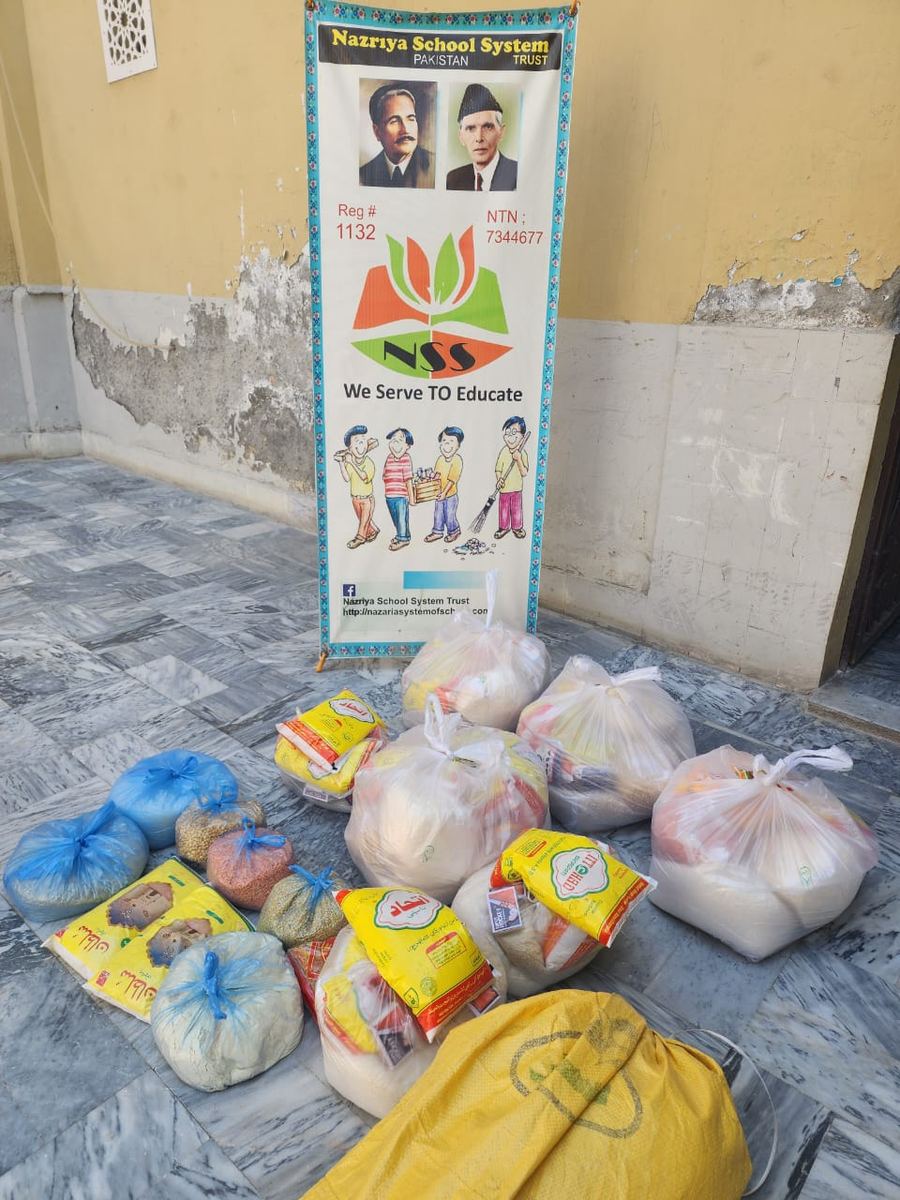 Disaster relief donation distribution by Nazriya School System 35