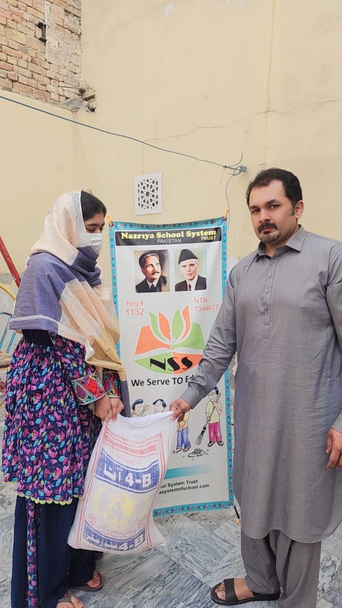 Disaster relief donation distribution by Nazriya School System 39