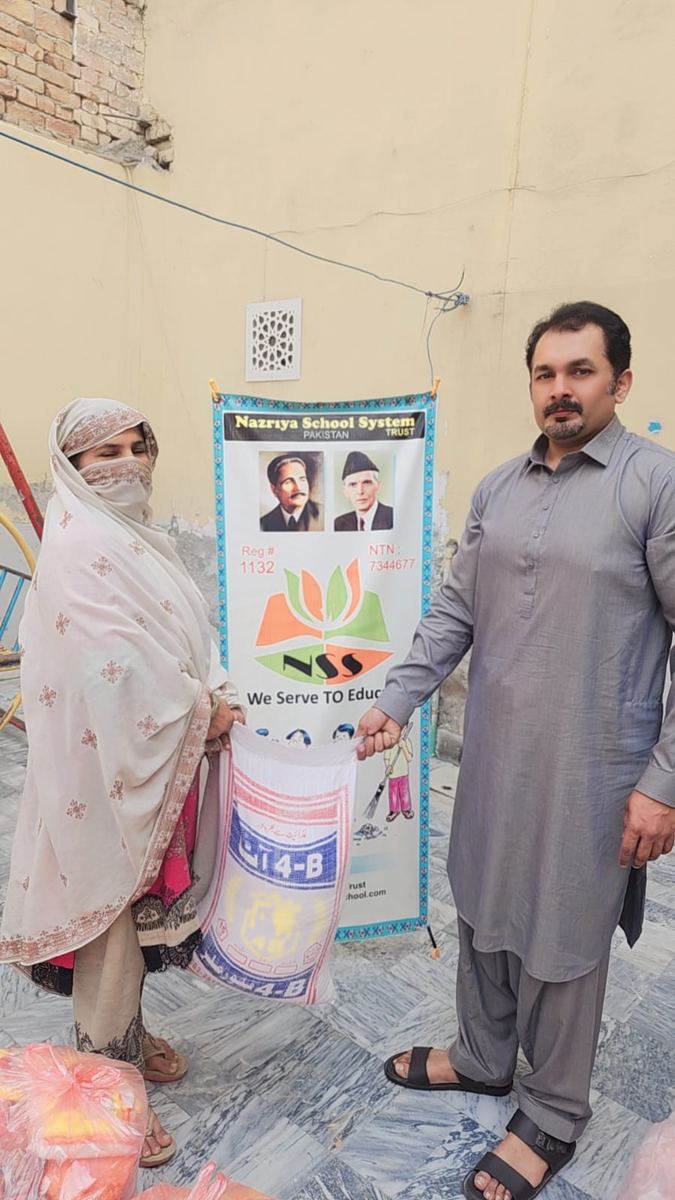 Disaster relief donation distribution by Nazriya School System 48