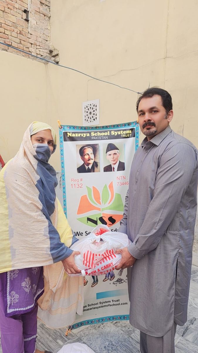 Disaster relief donation distribution by Nazriya School System 53