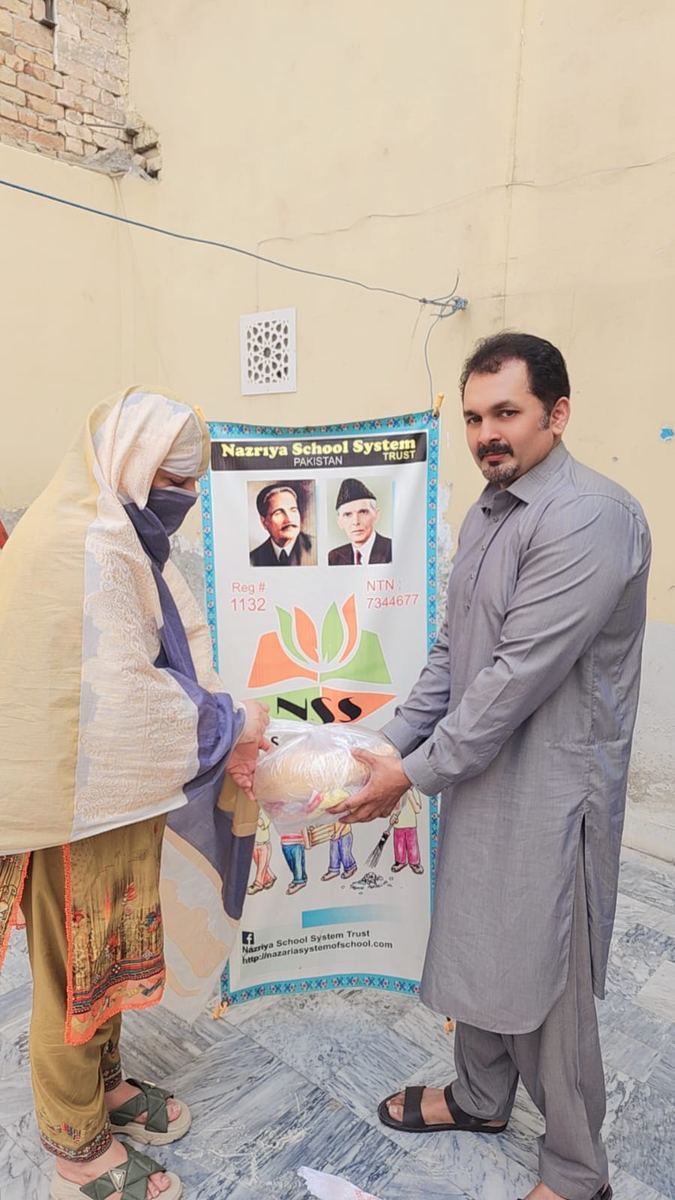 Disaster relief donation distribution by Nazriya School System 56