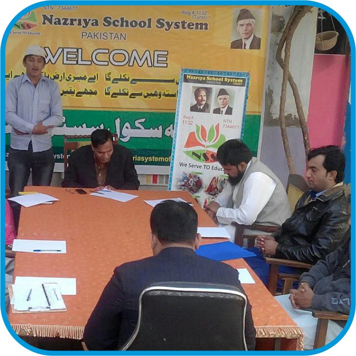 Nazriya School System staff meeting